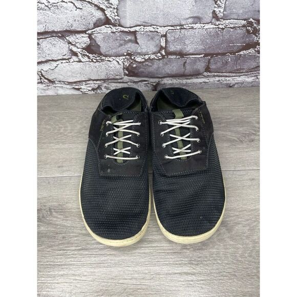 Olukai Nohea Moku Blue Grey Mesh Textile Casual Loafers Shoes Men Sz 10M US/43EU - Picture 15 of 16